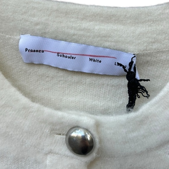 Proenza Schouler White Label Josephine Textured-Knit Jacket - Picture 5 of 9